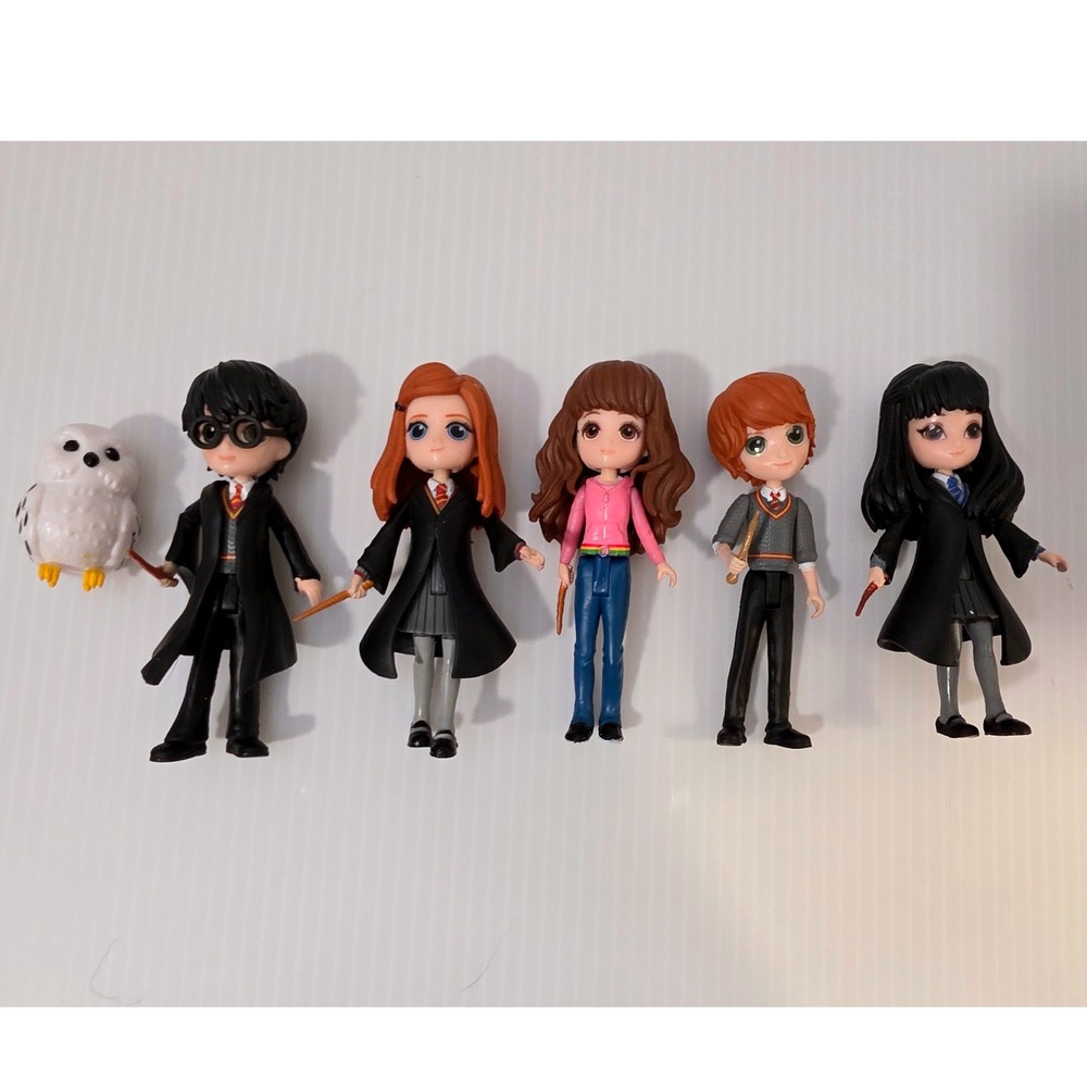 Spin Master Wizarding World Magical Minis 3in Harry Potter Lot of 5 Figures